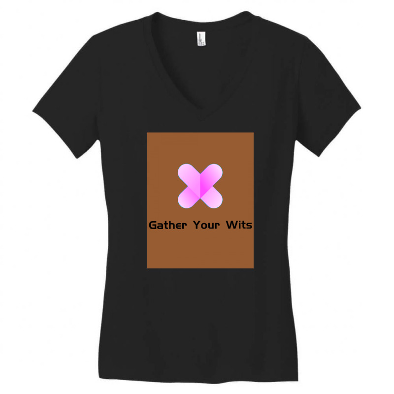 Gather Your Wits Women's V-neck T-shirt | Artistshot