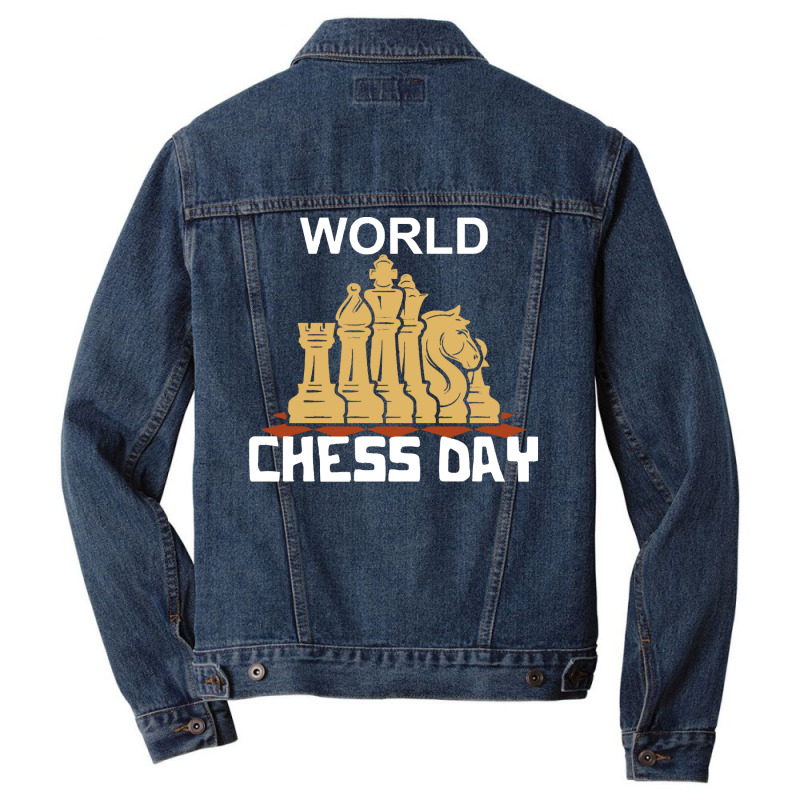 Chess Lover Gift T  Shirt1320 Men Denim Jacket | Artistshot