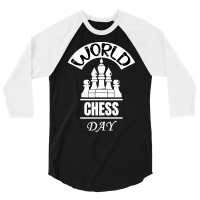 Chess Lover Gift T  Shirt1324 3/4 Sleeve Shirt | Artistshot