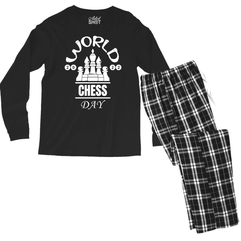 Chess Player Gifts T  Shirt1330 Men's Long Sleeve Pajama Set | Artistshot