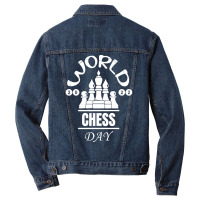 Chess Player Gifts T  Shirt1330 Men Denim Jacket | Artistshot