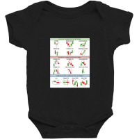 Technical Analysis Candlestick Patterns Chart Baby Bodysuit | Artistshot