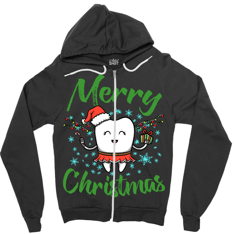 Tooth Fairy Christmas T  Shirt Tooth Fairy Merry Christmas T  Shirt Zipper Hoodie | Artistshot