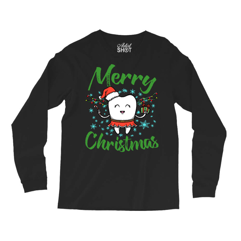 Tooth Fairy Christmas T  Shirt Tooth Fairy Merry Christmas T  Shirt Long Sleeve Shirts | Artistshot