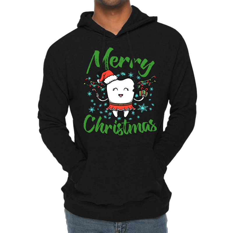 Tooth Fairy Christmas T  Shirt Tooth Fairy Merry Christmas T  Shirt Lightweight Hoodie | Artistshot