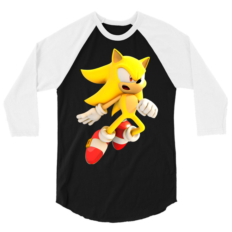 Yellow Hedgehog Jumps Aside 3/4 Sleeve Shirt by MaryDTabor | Artistshot