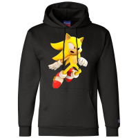 Yellow Hedgehog Jumps Aside Champion Hoodie | Artistshot