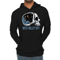 West Valley City T  Shirt Chilling Skeleton West Valley City T  Shirt Lightweight Hoodie | Artistshot