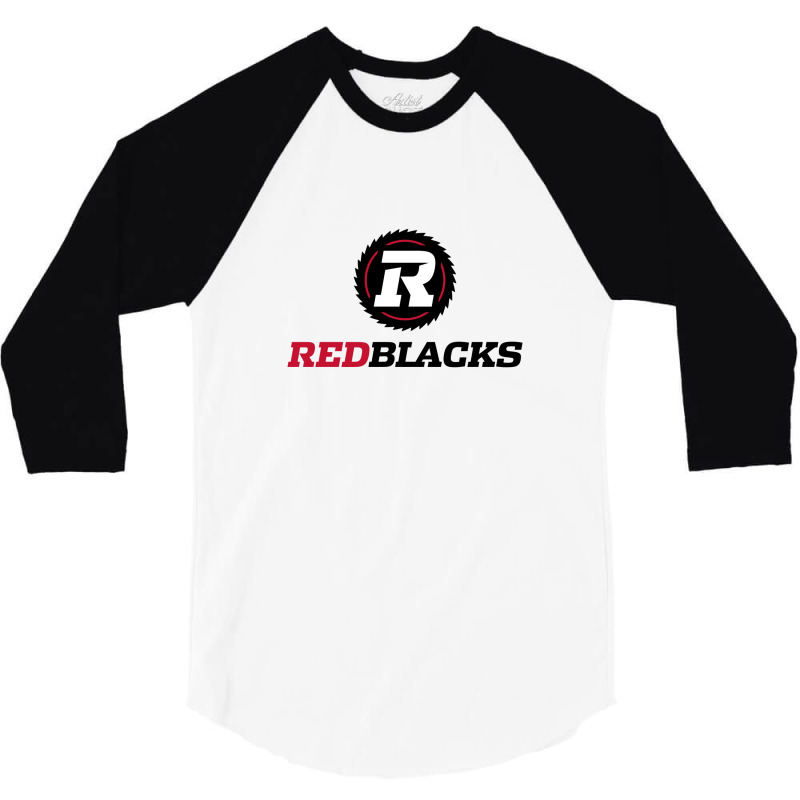 The Ottawa Redblacks 3/4 Sleeve Shirt | Artistshot