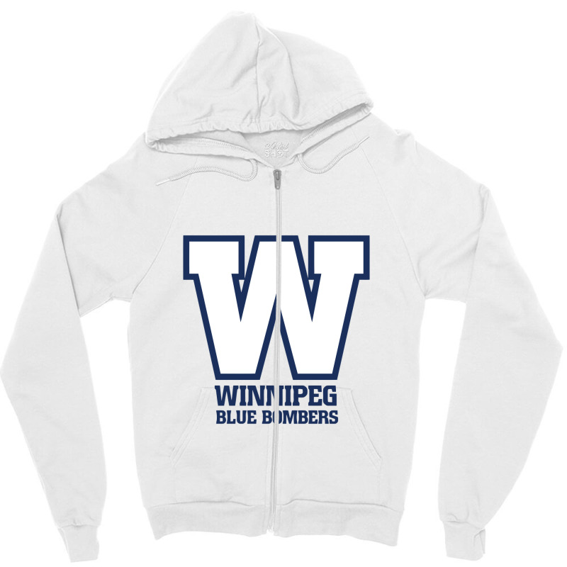 Winnipeg Blue Bombers Zipper Hoodie | Artistshot