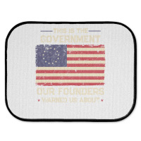 This Is The Government Our Founders Warned Us About Patriot Long Sleev Rear Car Mat | Artistshot