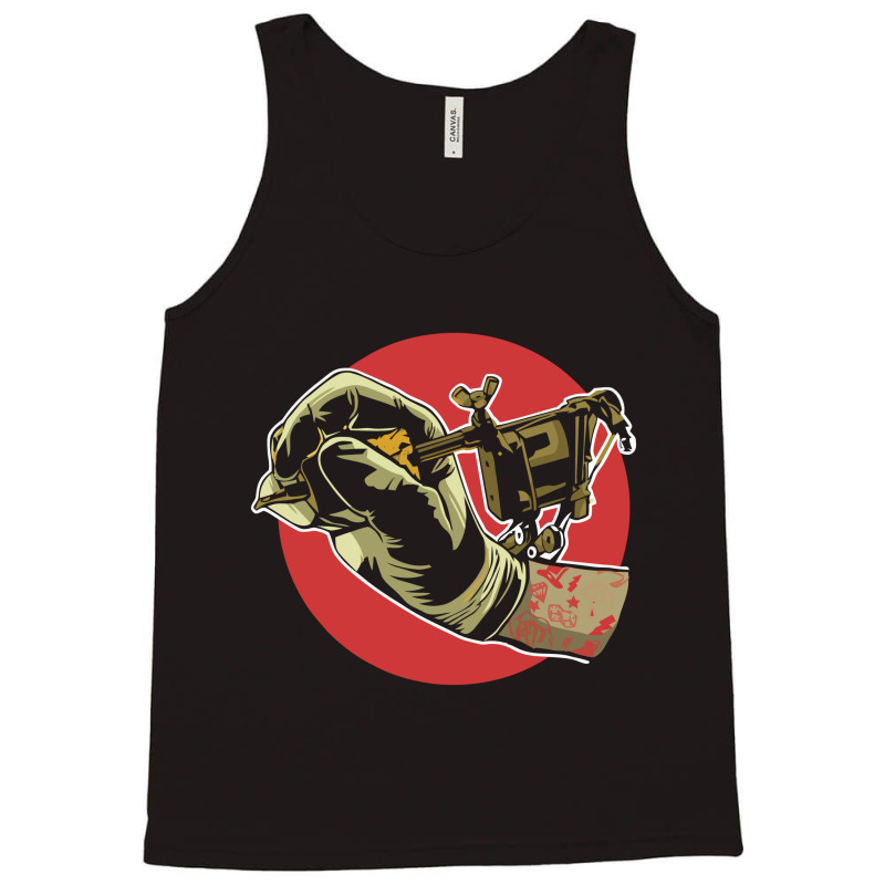 Tattoo Machine Tank Top by mauramadhan | Artistshot