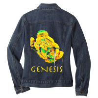 Funny Man Musician Legend Funny Gifts Men Ladies Denim Jacket | Artistshot