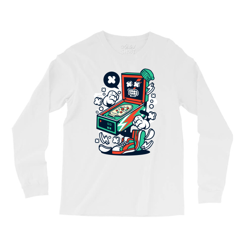 Mad Pinball Long Sleeve Shirts by tiococacola | Artistshot