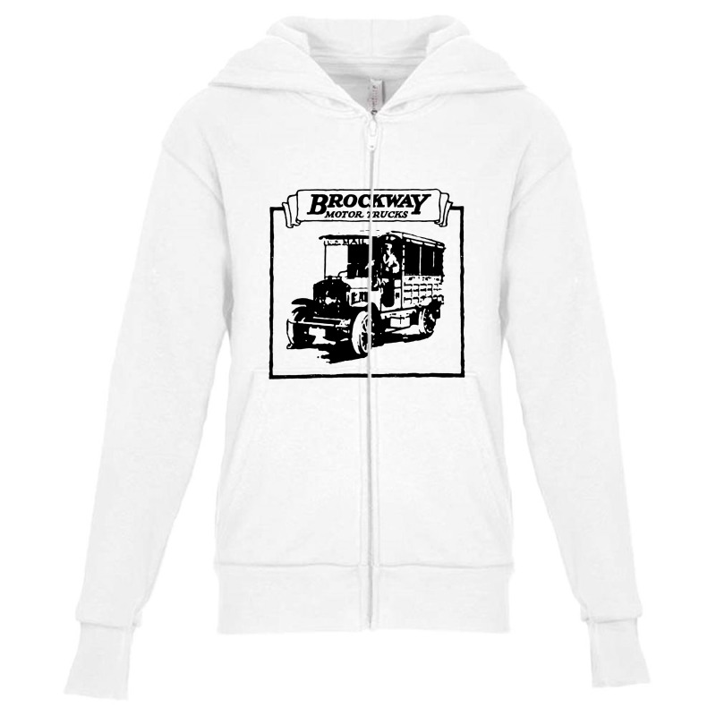 Brockway Motor Trucks Youth Zipper Hoodie by kumenolak | Artistshot