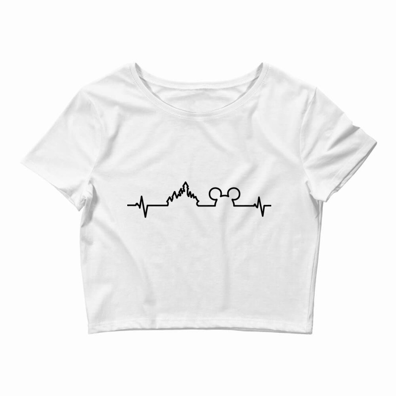 Magic Castle Heartbeat Crop Top by yussuff | Artistshot