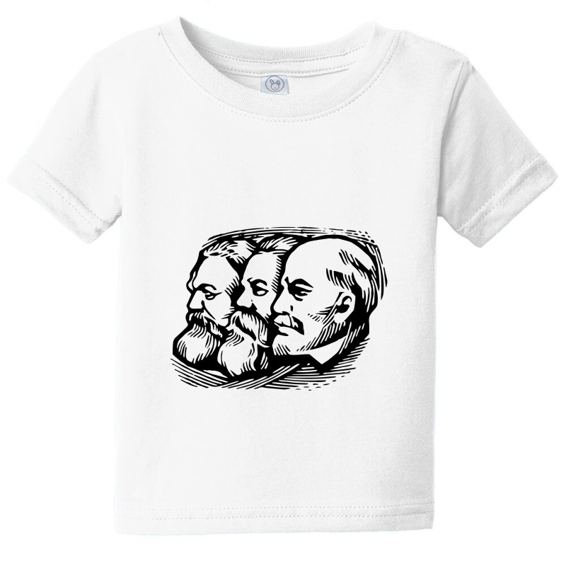 Lenin Eengels Marx Baby Tee by bclnoah | Artistshot