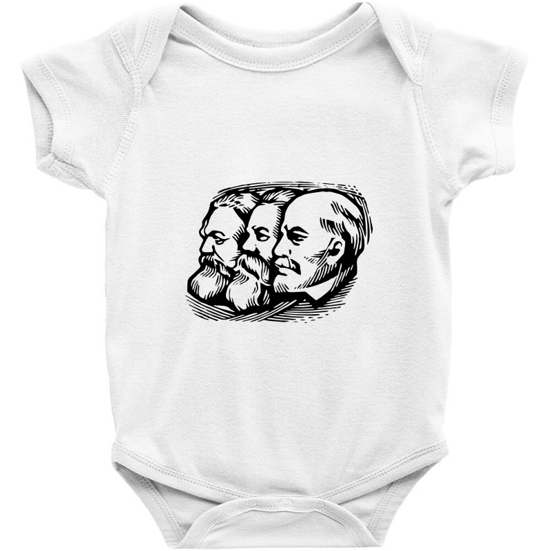 Lenin Eengels Marx Baby Bodysuit by bclnoah | Artistshot