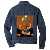 Music Vintage Retro Last Domino Gifts Women Men Denim Jacket | Artistshot