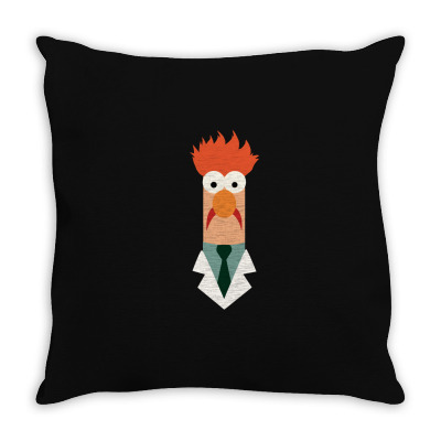 Beaker Throw Pillow Designed By Badaudesign