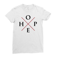 Hope For Light Ladies Fitted T-shirt | Artistshot