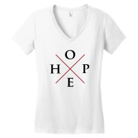 Hope For Light Women's V-neck T-shirt | Artistshot