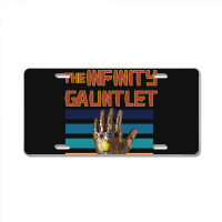 Infinity Gauntlet License Plate | Artistshot