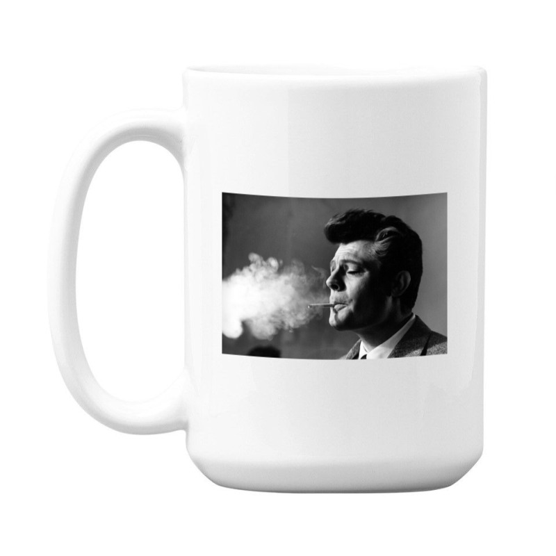 Marcello Mastroianni 15 Oz Coffee Mug | Artistshot