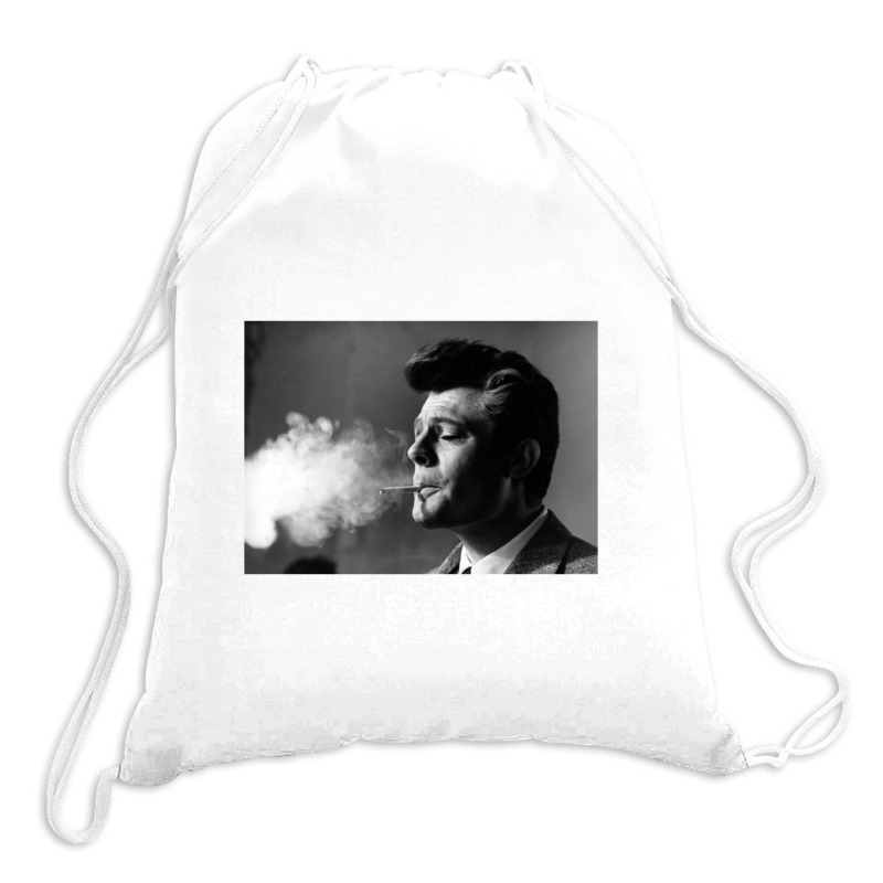 Marcello Mastroianni Drawstring Bags | Artistshot