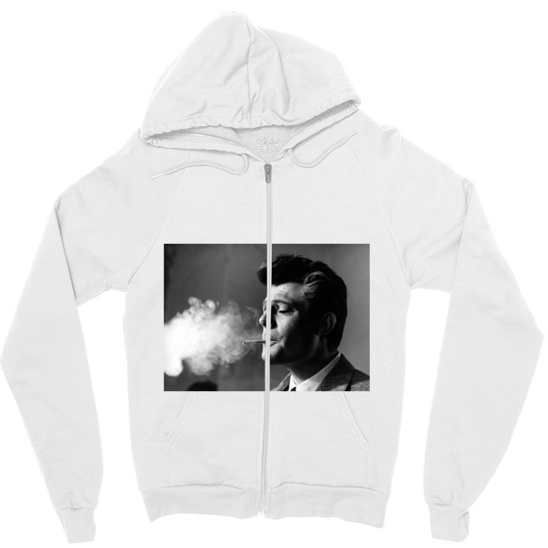 Marcello Mastroianni Zipper Hoodie | Artistshot