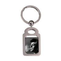 Marcello Mastroianni Silver Rectangle Keychain | Artistshot