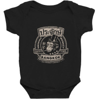 Smoking Monkey Bar T Shirt The Hangover Movie Shirt Bangkok Thailand P Baby Bodysuit | Artistshot