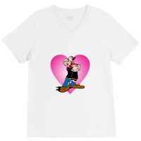 Popeye V-neck Tee | Artistshot