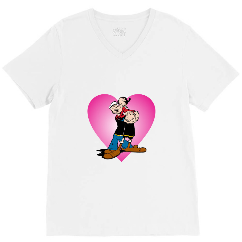 Popeye V-neck Tee | Artistshot