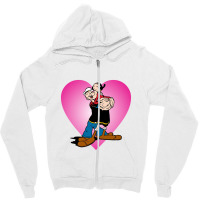 Popeye Zipper Hoodie | Artistshot