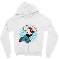 Popeye Zipper Hoodie | Artistshot