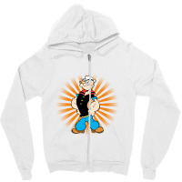 Popeye Zipper Hoodie | Artistshot