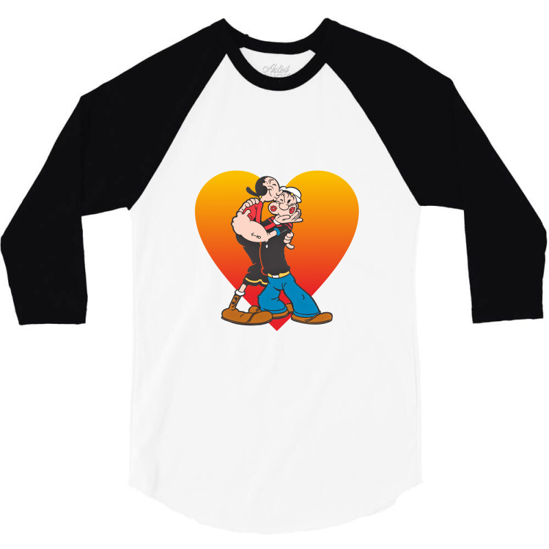 Popeye 3/4 Sleeve Shirt | Artistshot