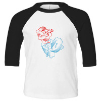 Popeye Outline Toddler 3/4 Sleeve Tee | Artistshot