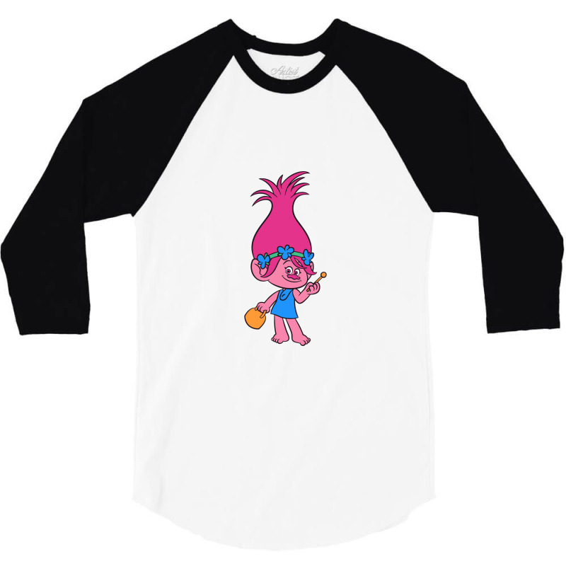 Poppy Trolls 3/4 Sleeve Shirt | Artistshot