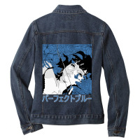 Birthday Gifts Flask Anime Mens Womens Ladies Denim Jacket | Artistshot