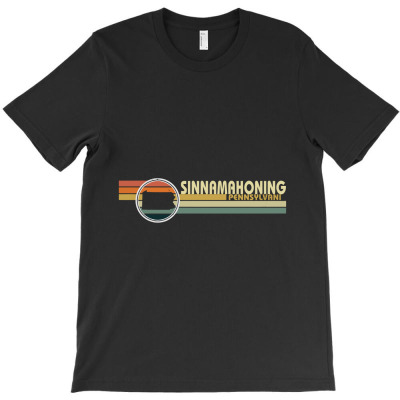 Sinnamahoning Pennsylvania Vintage 1980s Style Sinnamahoning Pennsylva T-shirt Designed By Pikopibarista