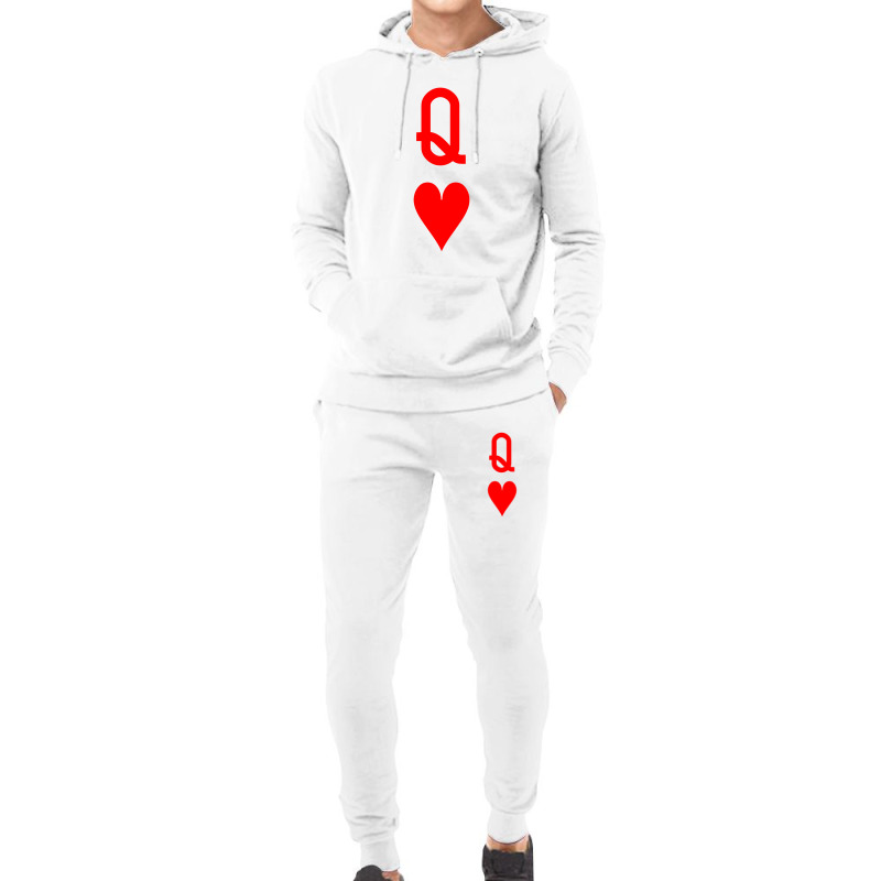 Queen Of Hearts Hoodie & Jogger Set | Artistshot