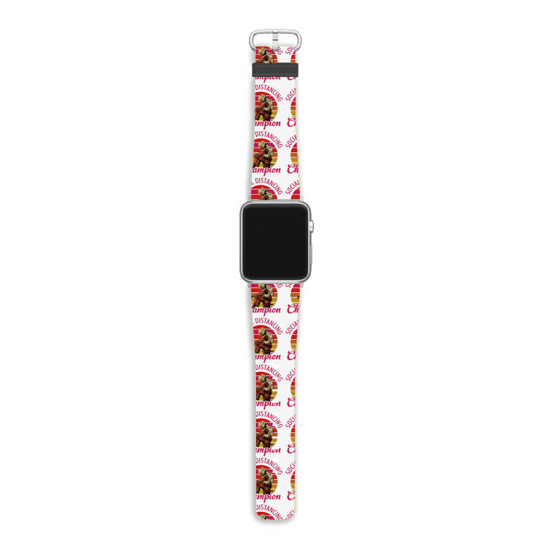 The Martian Social Distancing Champion T Apple Watch Band | Artistshot