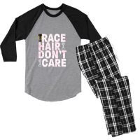 Race Hair Don't Care Drag Car Racing Funny Men's 3/4 Sleeve Pajama Set | Artistshot