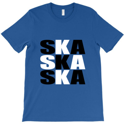 Ska Ska Ska Ska T-shirt Designed By Pikopibarista