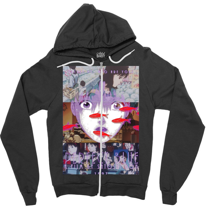 Playing  Satoshi Kon Funny Gifts Boys Girls Zipper Hoodie by RomanArtists | Artistshot