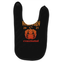 Halloween Vaccinated 2021, Halloween Baby Bibs | Artistshot