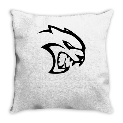 Dodge Srt Hellcat Throw Pillow Designed By Ismi
