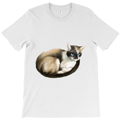 Snickers  Cat T-shirt Designed By Pikopibarista